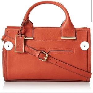 Vince Camuto orange crossbody handbag